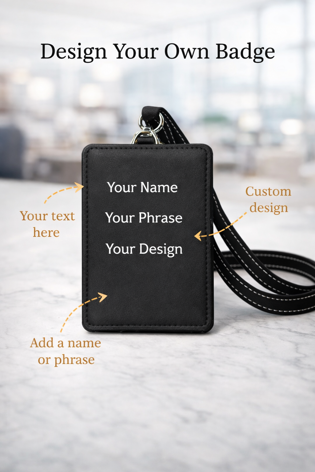 Design Your Own Badge Cover