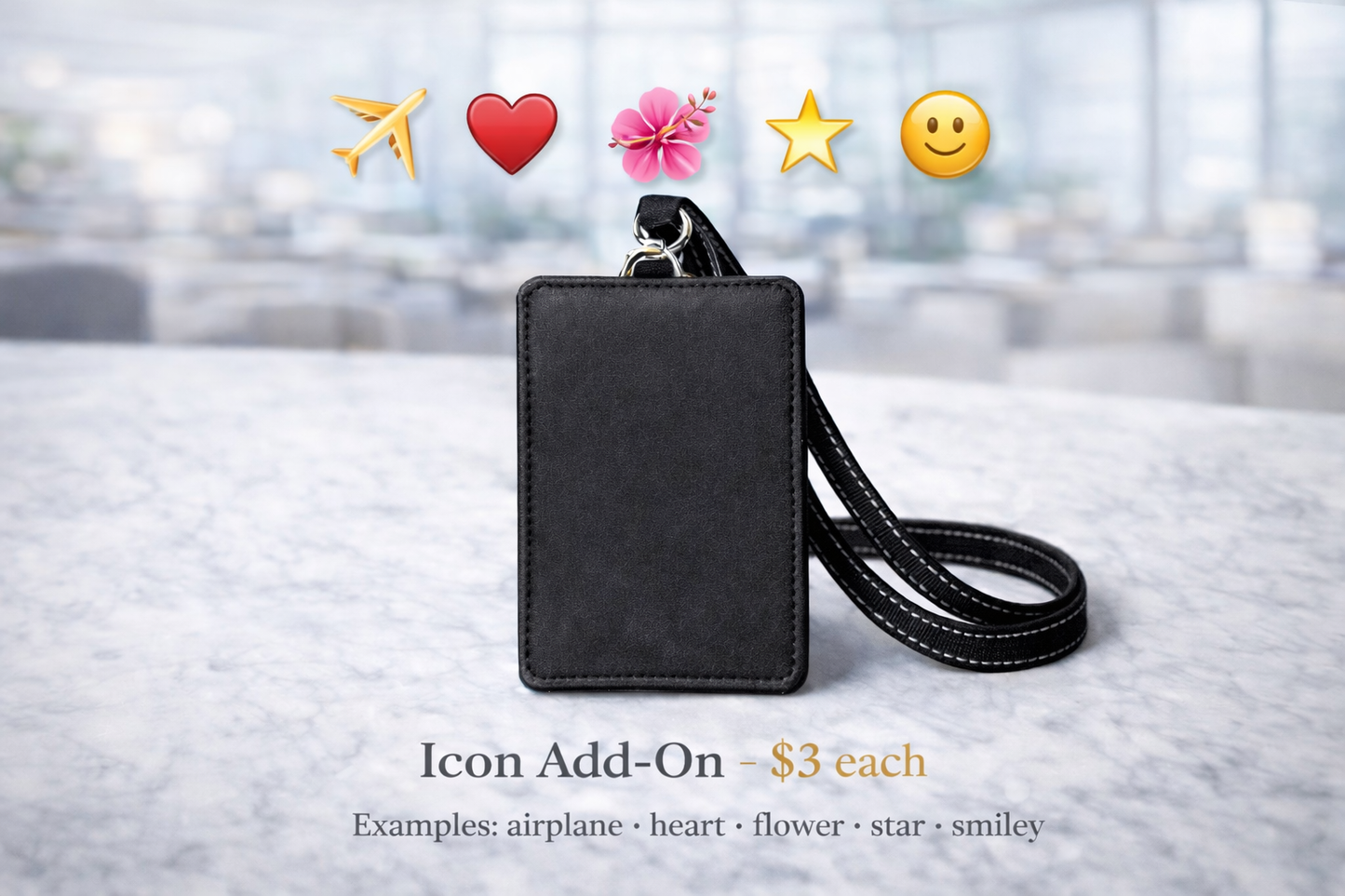 Icon Add-On $3.00 Each