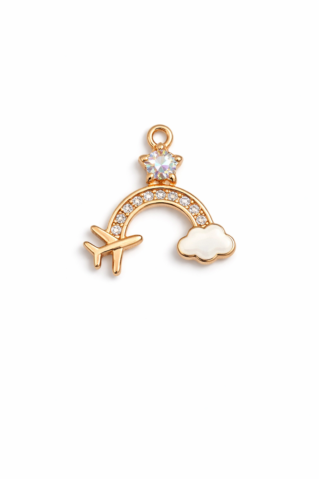 Sky Dreams Airplane Charm