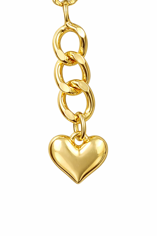 Linked Heart Charm